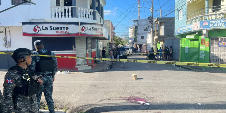 Dos muertos y varios heridos en tiroteo en Pueblo Nuevo, Santiago