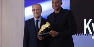 Mbappé recibe la Bota de Oro y agradece al Real Madrid por su apoyo