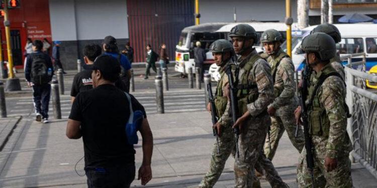 Perú inicia estado de emergencia por ola de criminalidad