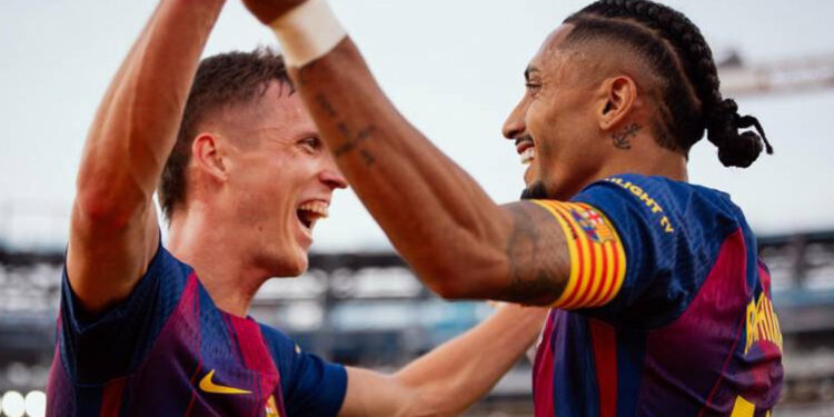 Barcelona remonta y vence 3-1 al Alavés para ser líder provisional de LaLiga
