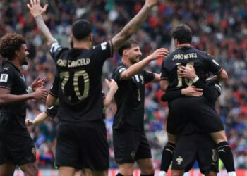 Portugal vence 9-1 y asegura goleada histórica