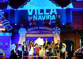 Abinader inaugura Villa Navidad 2025 en el Palacio de los Deportes