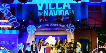 Abinader inaugura Villa Navidad 2025 en el Palacio de los Deportes