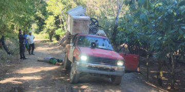 Cable eléctrico cae sobre camioneta y mata a dos jóvenes en Gaspar Hernández