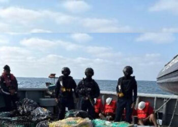 Ecuador y EE.UU. incautan 4.6 toneladas de droga en altamar