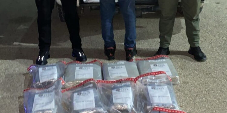Incautan 78 libras de marihuana en Las Matas de Farfán