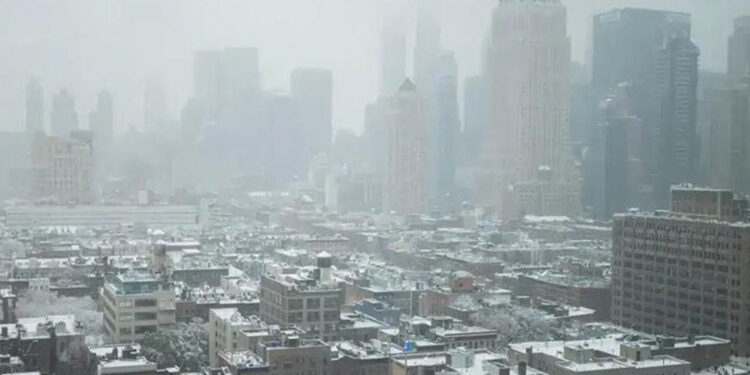 Nevada en NY y NJ provoca retrasos y afecta vuelos con RD