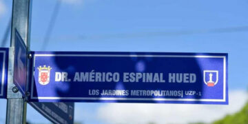 Nombran calle de Santiago en honor a Américo Espinal Hued