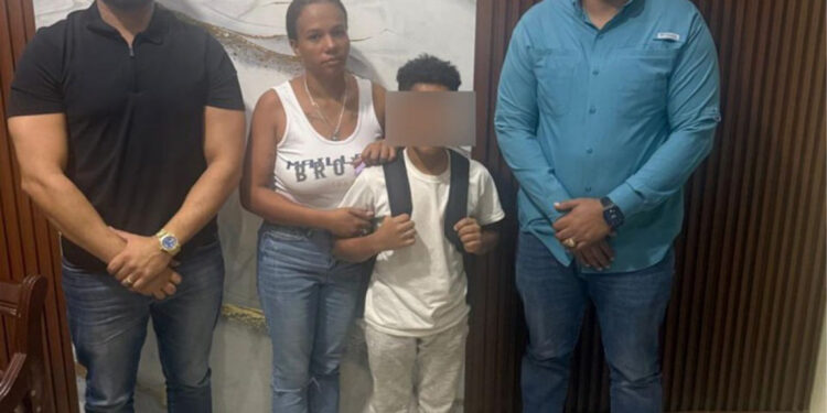 Localizan sano y salvo a menor de 12 años en La Vega