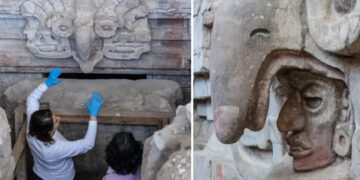 México halla tumba zapoteca del año 600 en Oaxaca