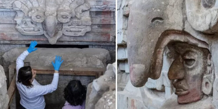México halla tumba zapoteca del año 600 en Oaxaca
