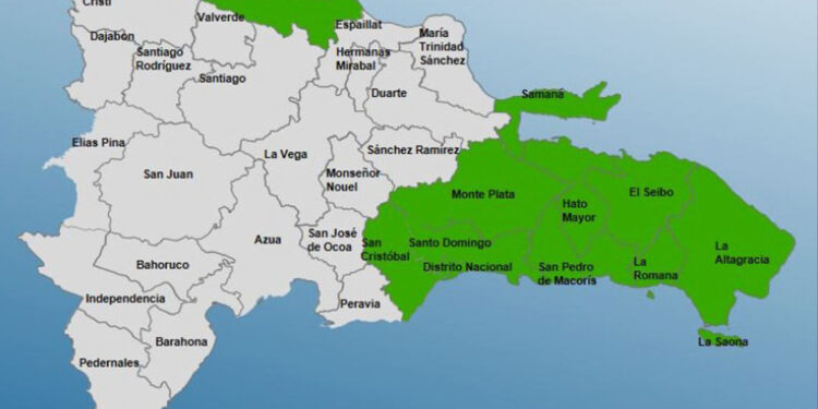 Amplían alerta verde a 11 provincias por frente frío y vaguada