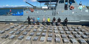 Arrestan seis por más de dos toneladas de cocaína en Baní