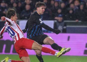 Atlético empata 3-3 en Brujas y deja abierta la serie