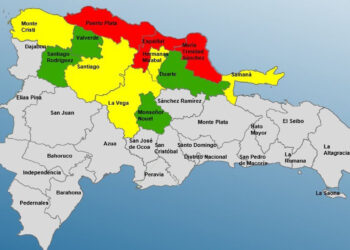 COE declara alerta roja en Puerto Plata y otras dos provincias