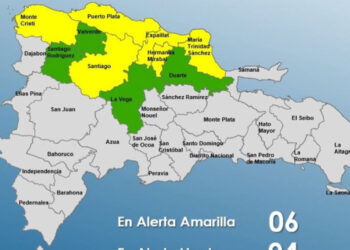 COE eleva alertas por sistema frontal en 10 provincias