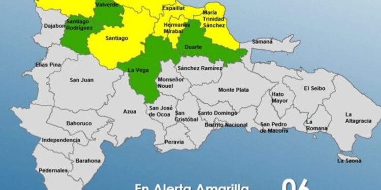 COE eleva alertas por sistema frontal en 10 provincias