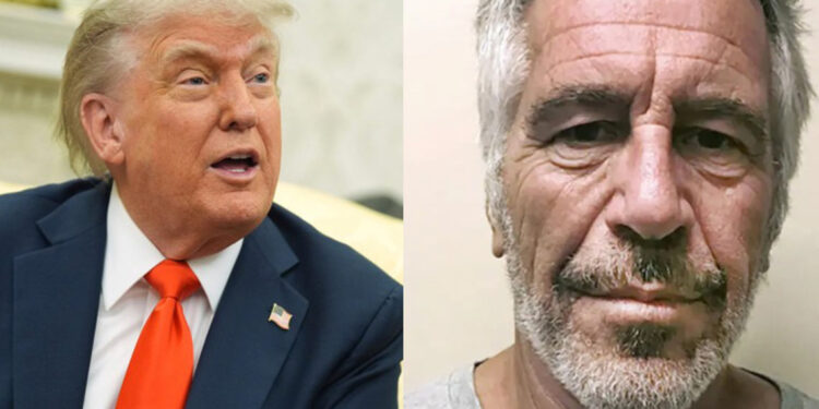 EEUU omitió archivos Epstein que mencionan a Trump