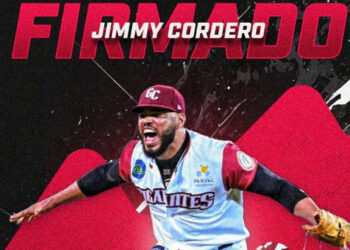 Gigantes del Cibao firman a Jimmy Cordero por dos temporadas
