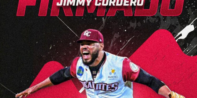 Gigantes del Cibao firman a Jimmy Cordero por dos temporadas