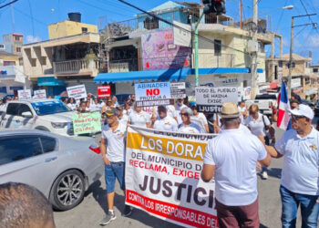 Movimiento Justicia Jet Set marcha en Haina por víctimas