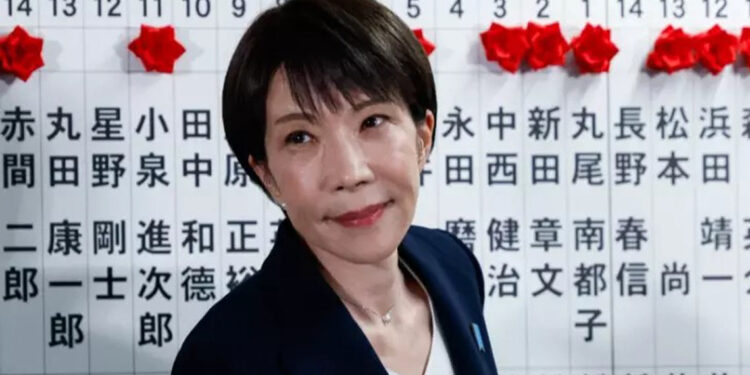 Takaichi se encamina a una victoria aplastante en Japón