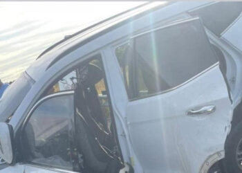 Tres muertos y cinco heridos en accidente en la circunvalación de Baní