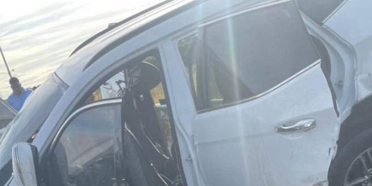Tres muertos y cinco heridos en accidente en la circunvalación de Baní