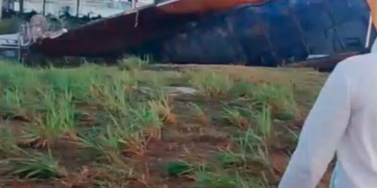 Colapso de acueducto en Nagua provoca inundaciones