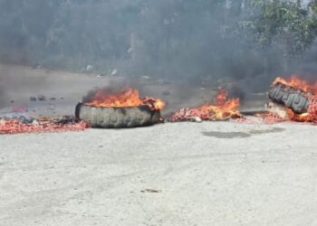 Protestan en Navarrete por falta de agua tras nuevo acueducto