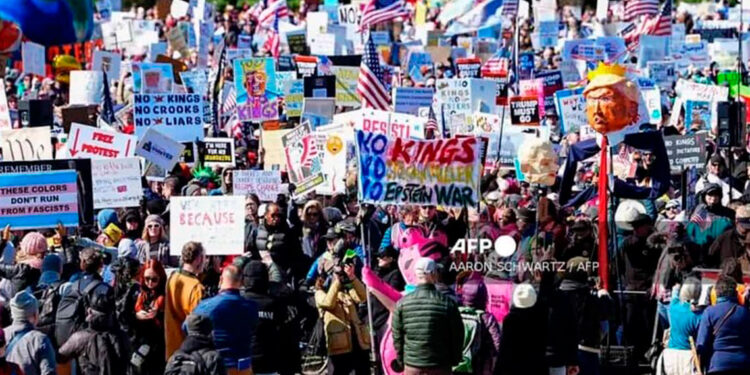 Protestas anti-Trump se expanden fuera de Estados Unidos