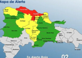 COE eleva alerta por frente frío en 22 provincias