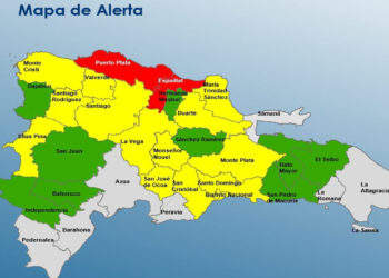 COE eleva alerta roja en Puerto Plata y Espaillat