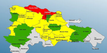 COE eleva alerta roja en Puerto Plata y Espaillat