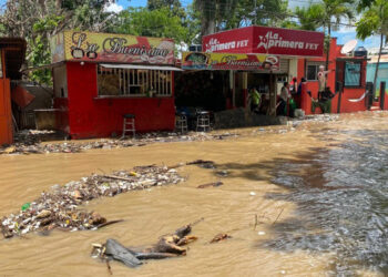 Desbordamiento del Yaque del Norte pone en alerta Castañuelas