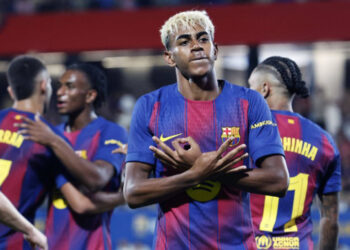Lamine Yamal lidera goleada del Barcelona 4-1