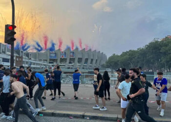 Al menos 79 detenidos en festejos del PSG en París