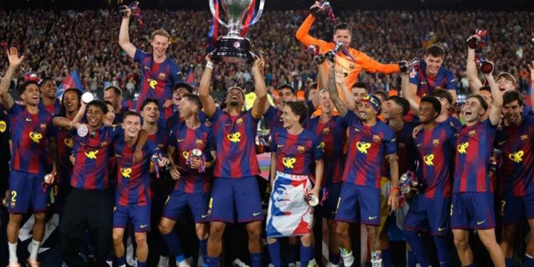 Barcelona derrota al Real Madrid y gana La Liga