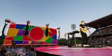 Ed Sheeran listo para cantar en el Quisqueya