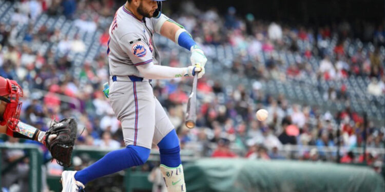 Mets vencen 2-1 a Nacionales con aporte de Bichette