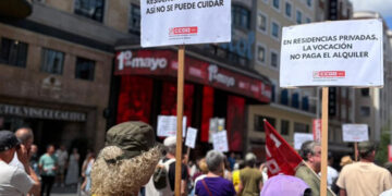 Protestan en Madrid por salarios y acceso a vivienda
