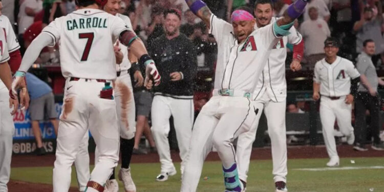 Ketel Marte da triunfo a Diamondbacks ante Dodgers