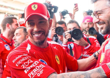 Lewis Hamilton logra su primera victoria con Ferrari
