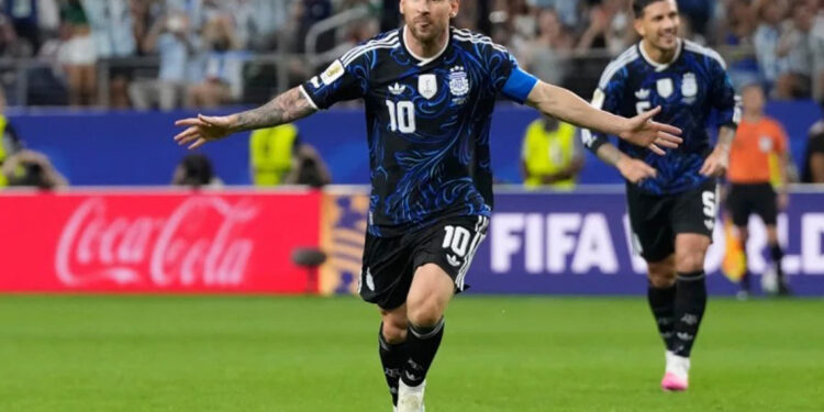 Messi amplía su récord goleador en el Mundial