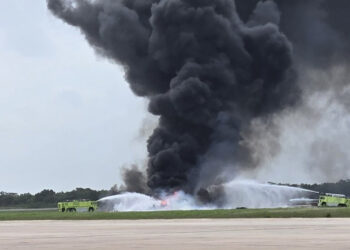 Mueren dos tripulantes en accidente aéreo en La Romana