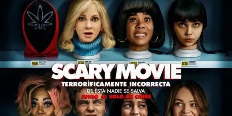 Scary Movie lidera taquilla mundial con US$105 millones