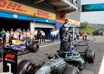 Antonelli logra la pole para el Gran Premio de Bélgica