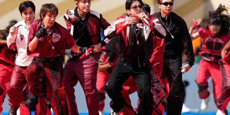 BTS, Madonna y Shakira brillan en la final del Mundial