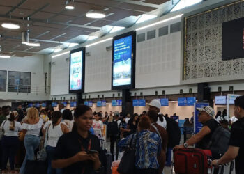 Lluvias en EE. UU. cancelan vuelos desde Las Américas