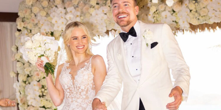 MrBeast se casa con Thea Booysen en el Caribe